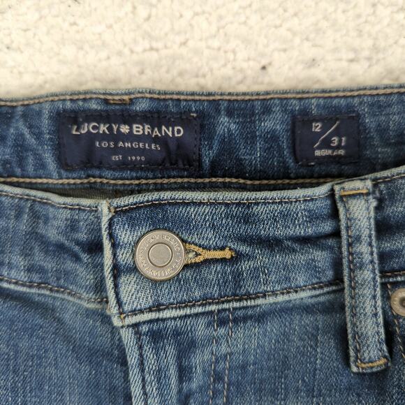 Lucky Brand Sweet Boot Cut Jeans Women's Size 12 Stretch 7wp10666 - Picture 7 of 10